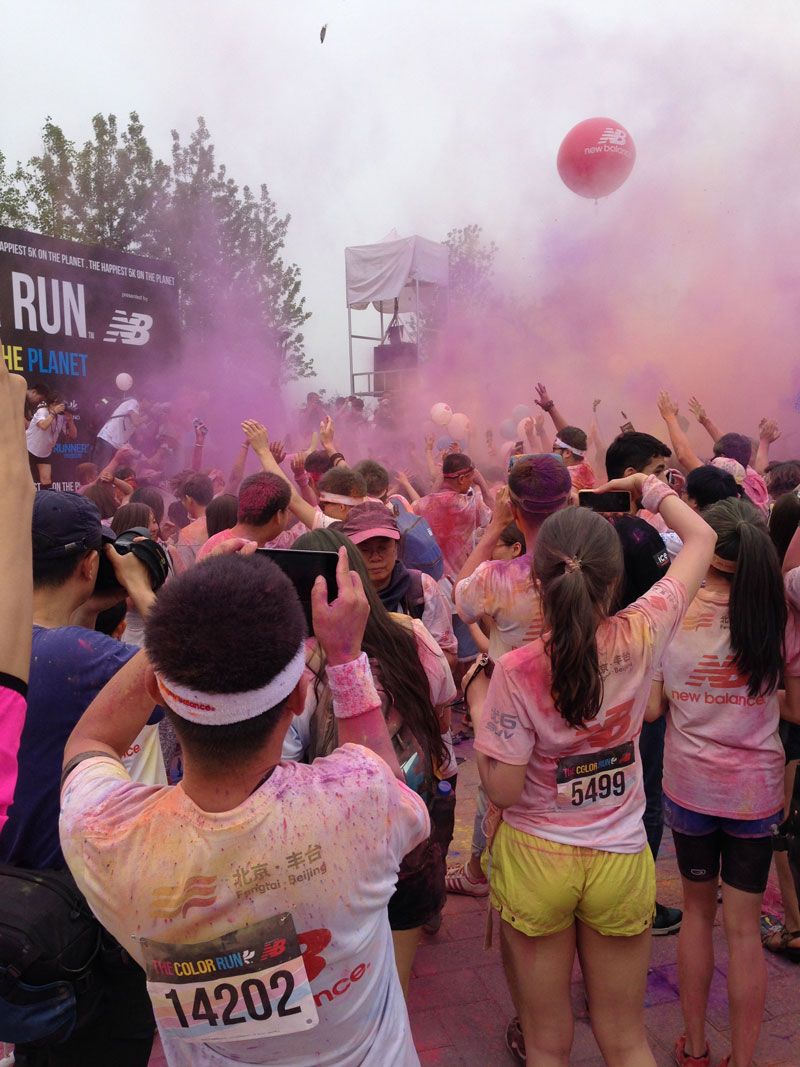 北京COLOR RUN 活动