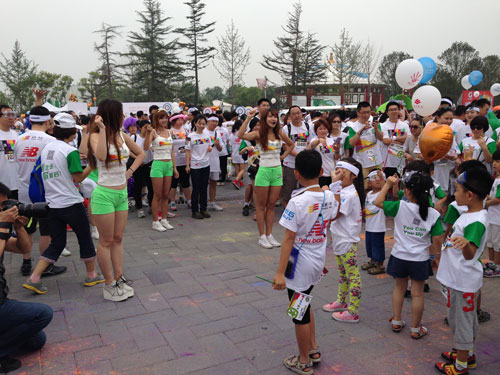 北京COLOR RUN 活动